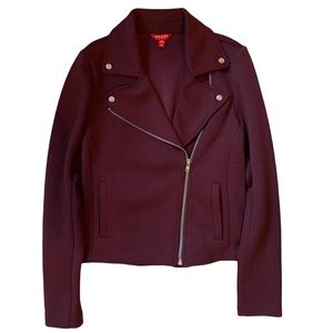 Guess jersey moto jacket blazer
